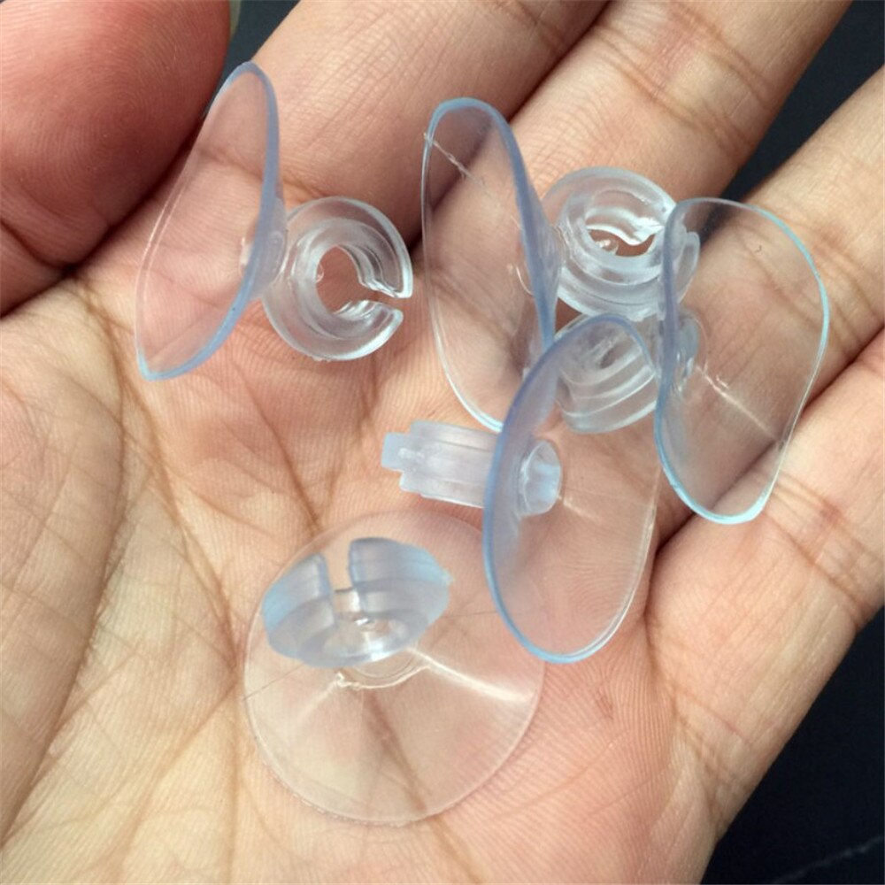 10 stuks aquarium zuignap houder aquarium zuignap voor waterpomp buis luchtslang siliconen zuignap 4/6mm aquarium accessoires
