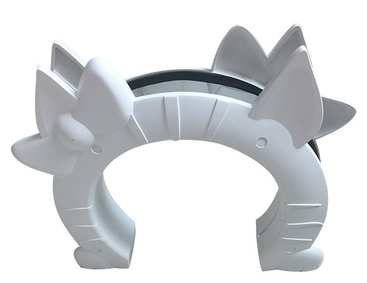 Cat Puppy Door Kitty Pass Interior Cat Door Pet Door for Cats Pets Free Enter And Exit Door: White