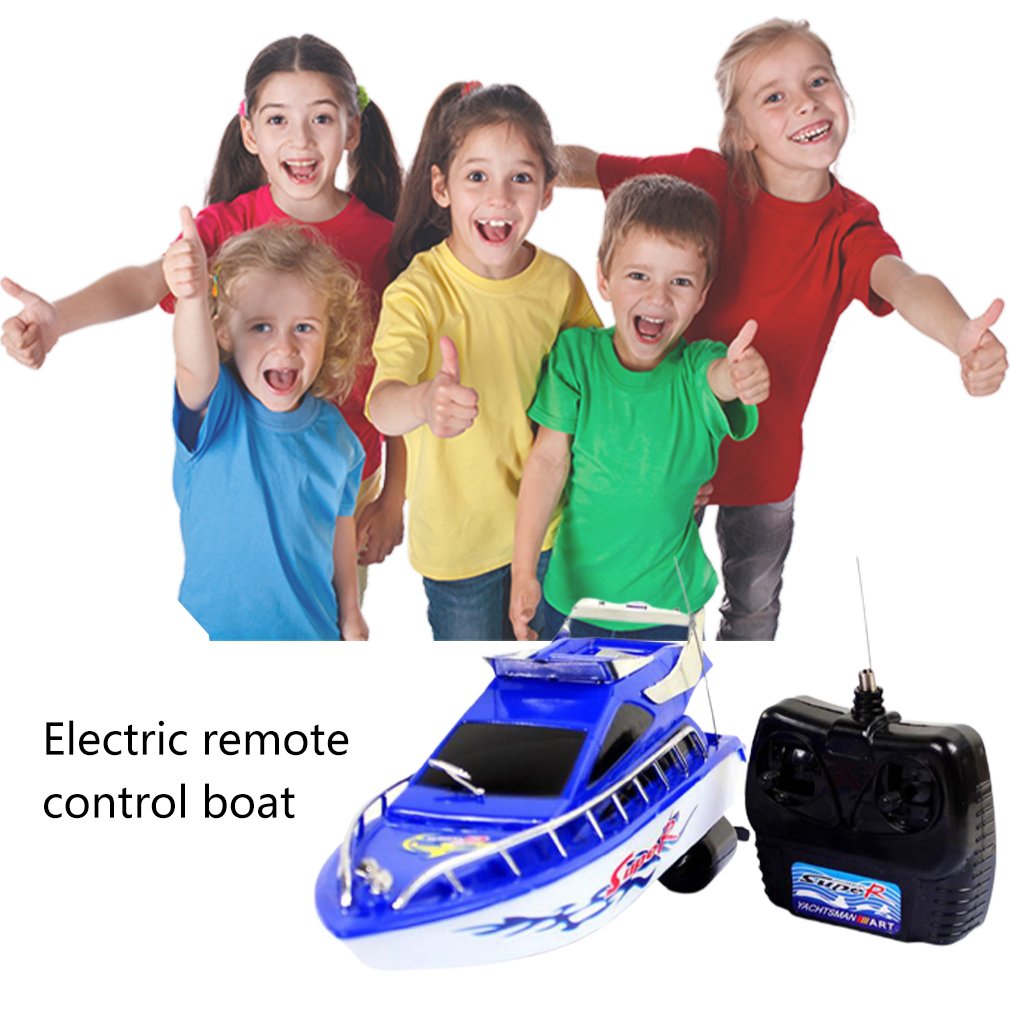 Rc Speedboot Super Mini Elektrische Afstandsbediening Hoge Snelheid Boot 4CH 20M Afstand Rc Boot Spel Speelgoed Kinderen jongens