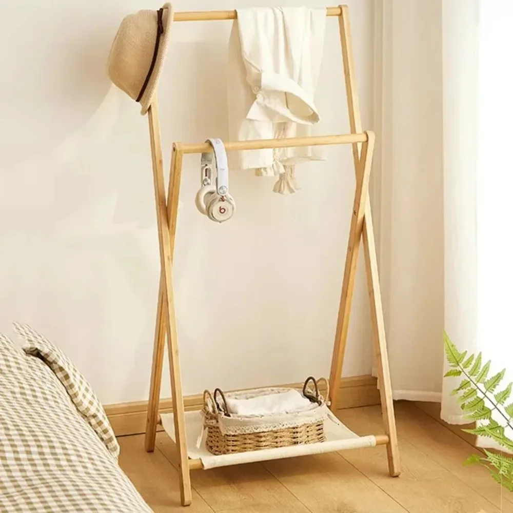 Petit porte-vêtements, porte-vêtements de salle de bain, porte-serviettes adapté aux porte-vêtements verticaux dans les chambres et les salons