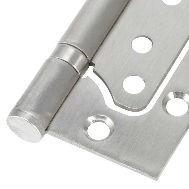 6Pcs Stainless Steel Flat Opening Door Window Hinges Mute Bearing Hinge Furniture Hardware