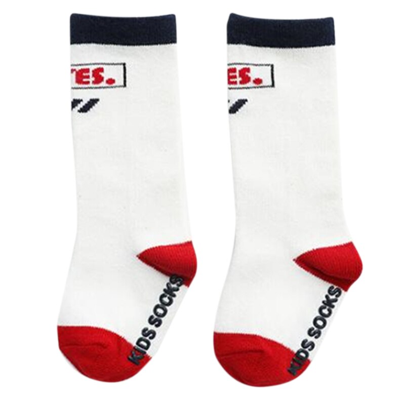 1 para 0 robić 24M Słodki lis skarpety dziecięce antypoślizgowe z uchwytami długie skarpetki bawełniane dla niemowlę dziewczynki chłopcy noworodka skarpety robić kolan 2020: biały