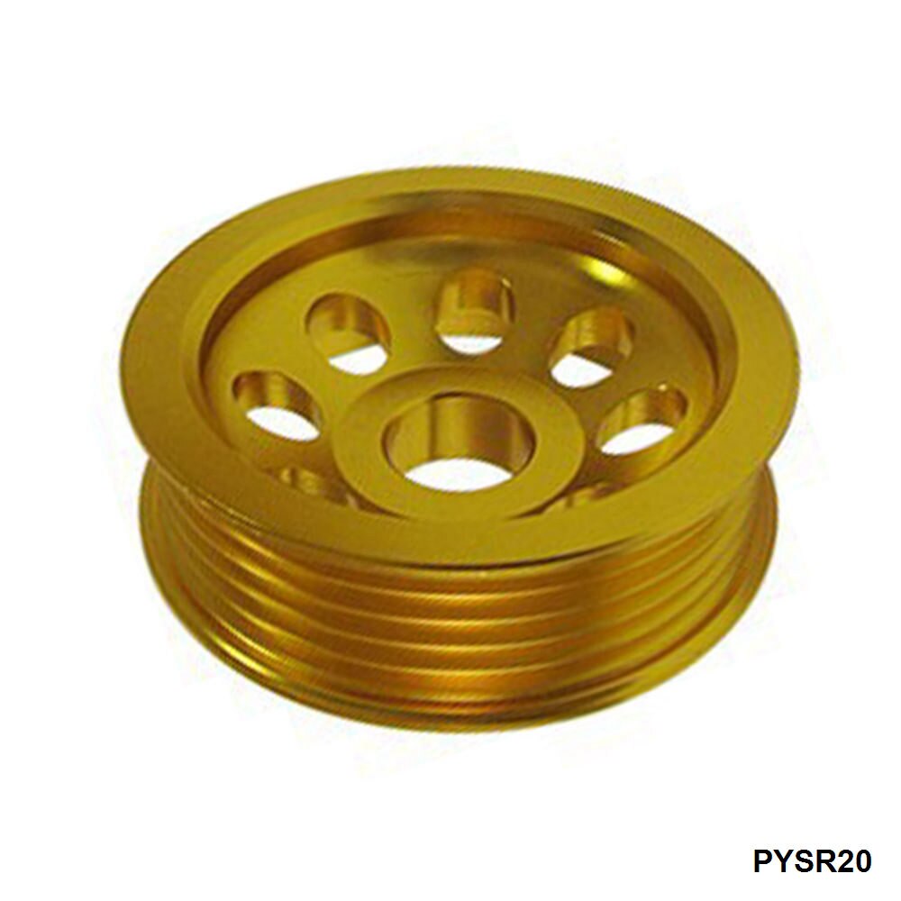 Underdrive Kurbel Pulley JDM Melodie Für Nissan S15 S14 SR20 Motor Motor Bay Gold EP-PYSR20