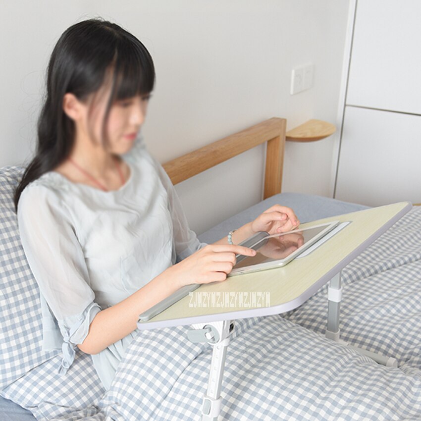 Del Computer Portatile letto di Sollevamento Tavolo Pieghevole Note Scrivania Staffe Camera Da Letto Semplice Dormitorio Studente Pigro Casa di Apprendimento Scrittura Artefatto