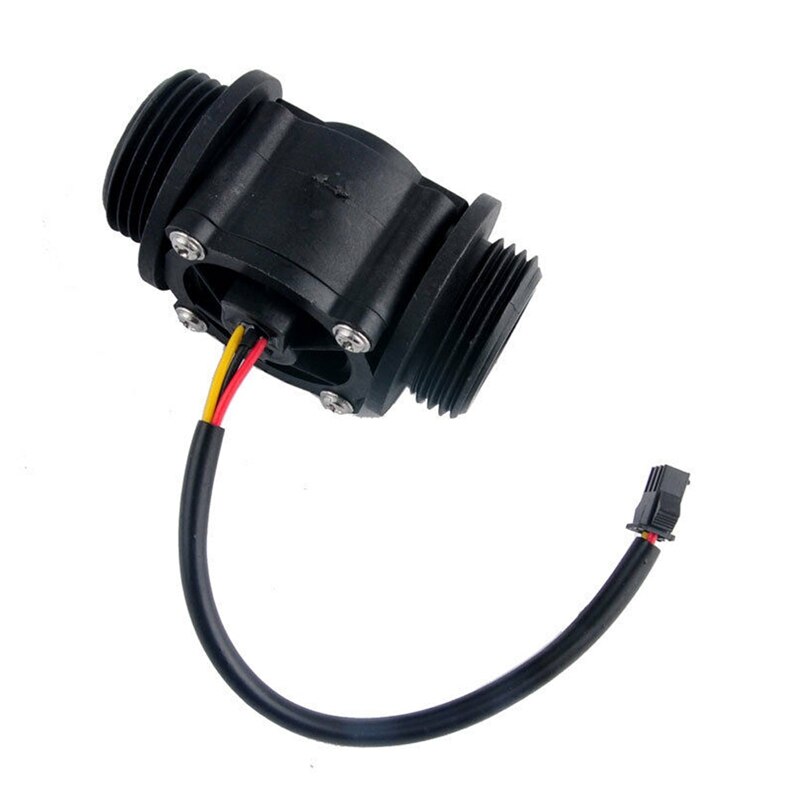 Dn25 Fs400A G1Inch Water Flow Sensor Hall Flowmeter Meter Counter 1-60L/Min 1.2Mpa DN25 Water Flow Sensor