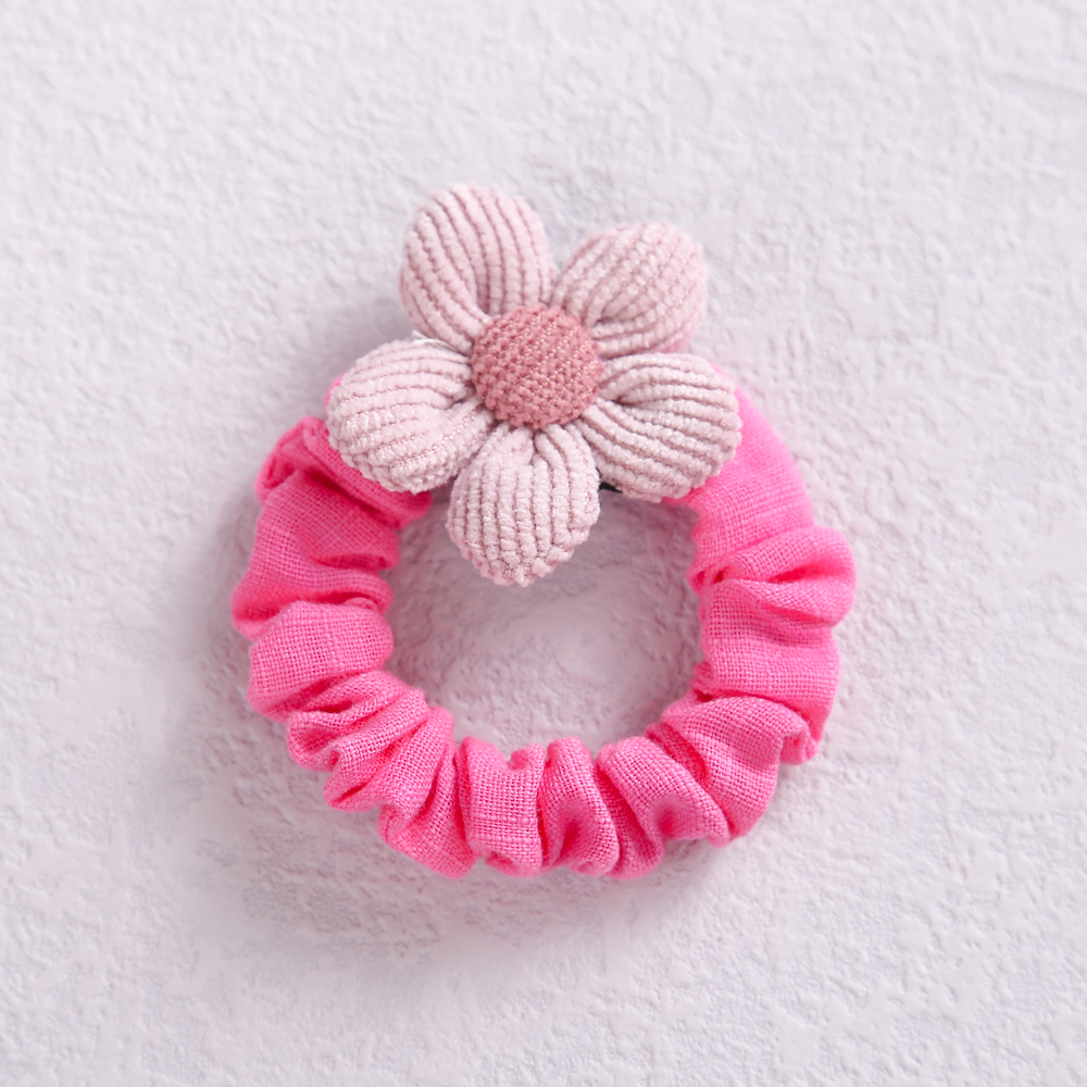 Baby Hair Rubber Bands Flower Girls Ponytail Holder Elastic For Children Scrunchie Infant Hair Accessories Korean Style: 6