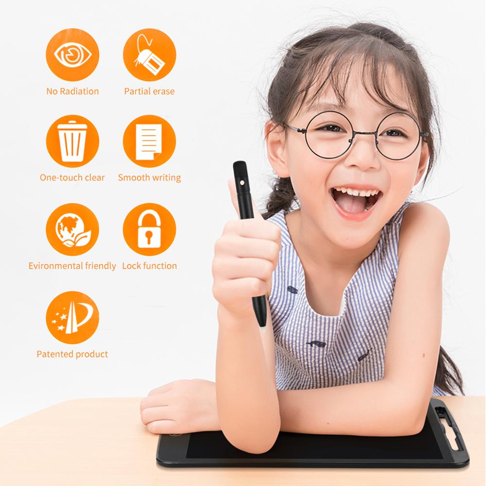 8.5inch LCD Drawing Tablet Digital Writing Graphic Tablets Electronic Handwriting Pad Partially Erasable Drawing Board