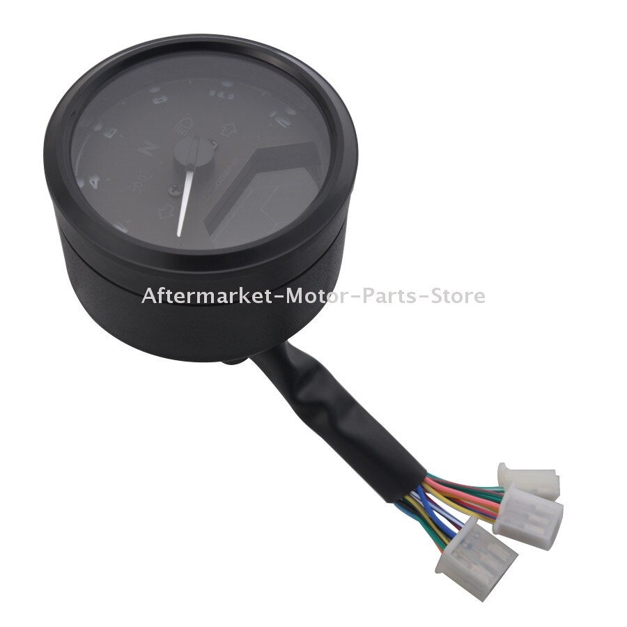 Universal Multi-function LCD Digital Odometer Tachometer Speedometer Gauge For Honda CB Scout Cafe Bobber 2-4 Cylinders Bikes