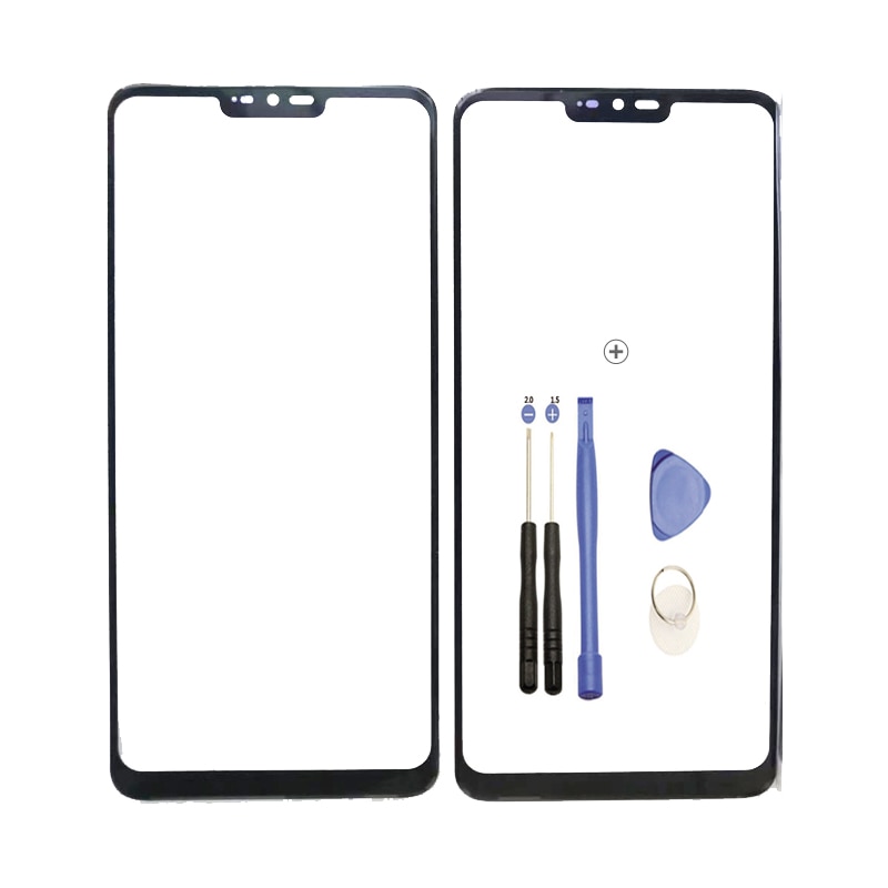 Voor Lg G7 Thinq G7 + G710 G7 Een X5 Q9 Een Q910 G7 Fit Fit + Q850 Lcd Touch screen Outer Lens Voor Glas Lens Panel Vervanging