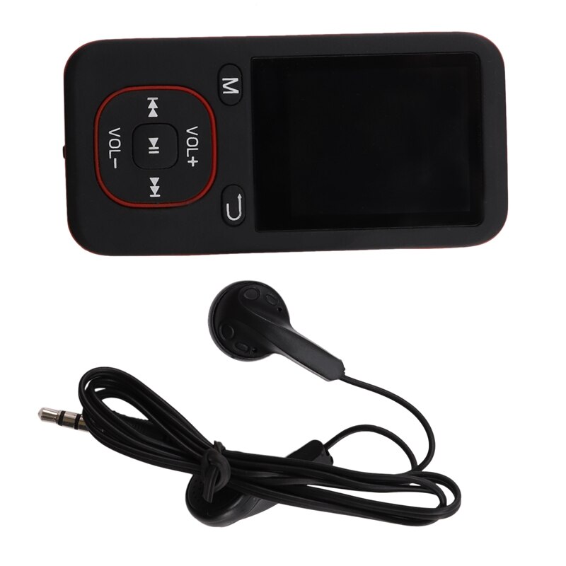 ZGPAX MP3 Player - 1.8 inch Screenless HD Noise Reduction - FM Radio E-book Video - Birthday Gift