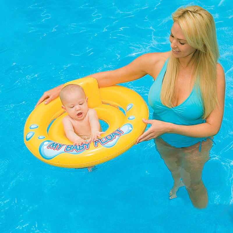 Babyzwemmen Cirkel Zwembad Benodigdheden Cirkels Rubber Babyzitje Zwemmen Ring Geel Opblaasbare Veiligheid Float Tool Kids Speelgoed Zomer