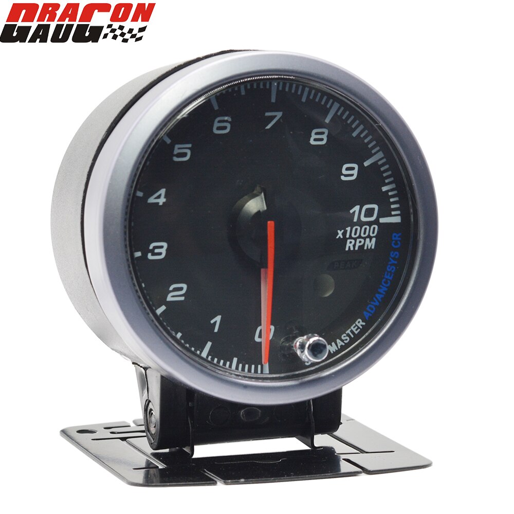 60mm Stepper Motor Auto Car Rev Counter Tachometer Gauge 1 To 8