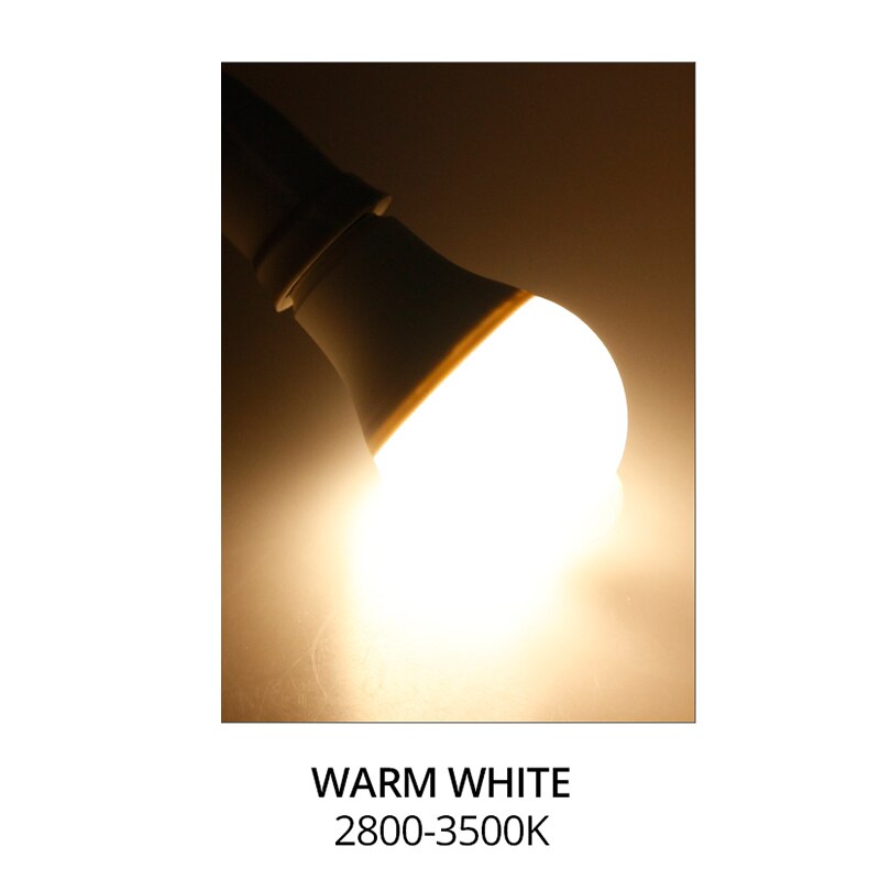 Eeetoo ledet smart pir bevegelsessensorpære  e27 b22 12w 18w ledet nødpærer 85-265v varmhvite lamper til utendørsbelysning: Varm hvit / B22 12w