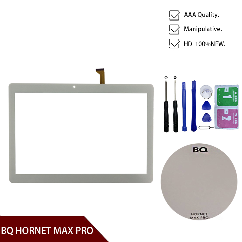 Pantalla de repuesto para tablet BQ HORNET MAX PRO de 10,1 pulgadas, panel de Digitalizador de pantalla táctil capacitivo externo, Phablet Multitouch