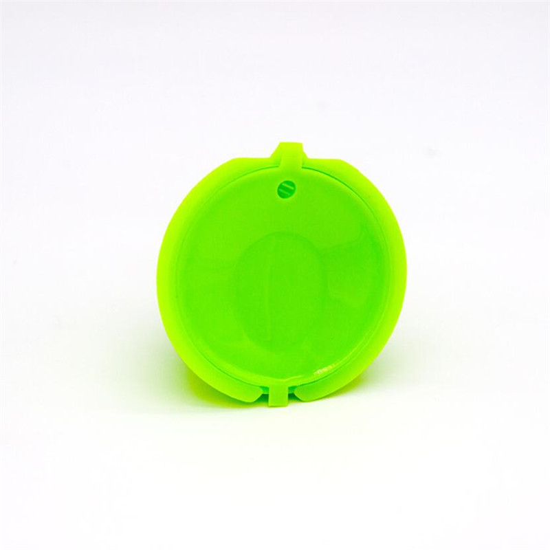 Cápsula de café recargable de plástico de 8 colores Compatible con modelos Dolce Gusto para rellenar cestas de filtro taza de café: Light Green