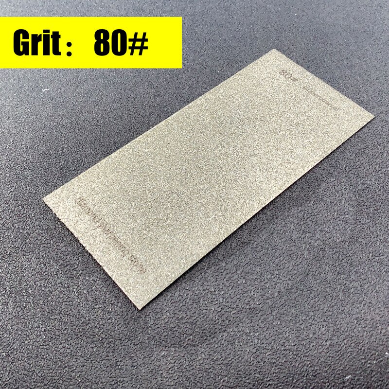 80-3000 Grit Diamond Knife Sharpener Knife Grinding Tools Sharpener Hone Block Whetstone Knive Sharpener: Grit 80
