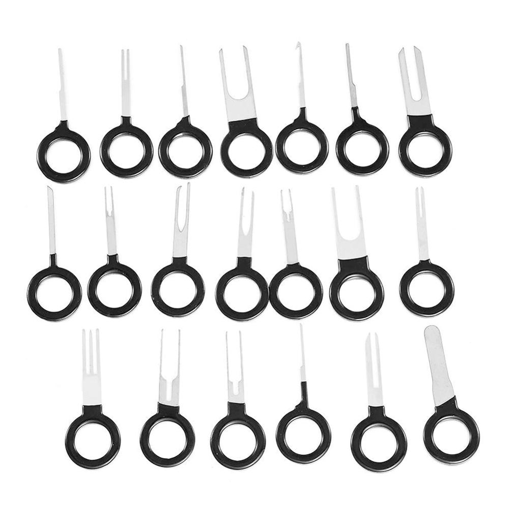 38pcs Wire Terminal Removal Tool Car Electrical Wiring Crimp Connector Pin Kit Set Extractor Puller Terminal Repair Accessories