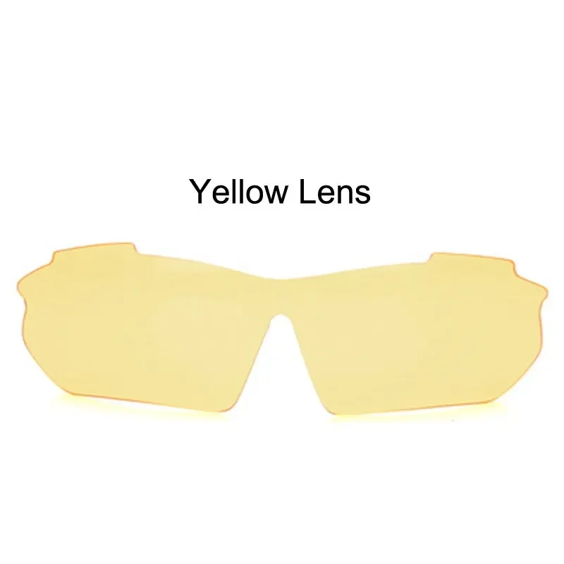 Detachable Cycling Glasses Frame Polarized Sunglasses Frame Goggles Outdoor Bicycle Sunglasses Frame: Gold