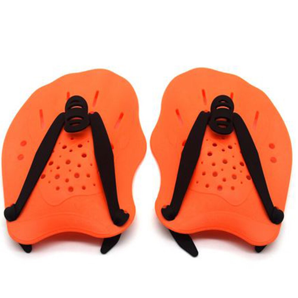 Swim Paddles Training - Adjustable Hand Flippers Gloves - Learn Gear for Men Women Kids