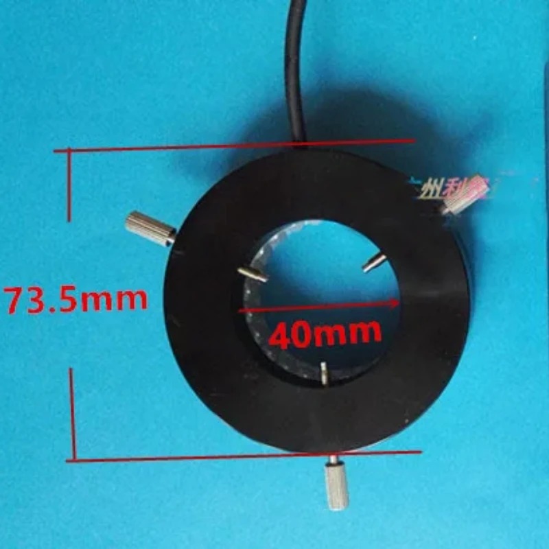 48 led stereomikroskop led-lyskilde justerbar lampe ccd-lysende med diffusjonsplate mikroskoptilbehør teleskop