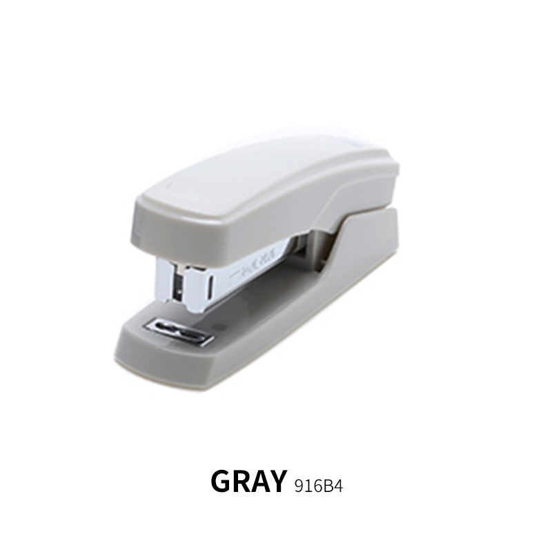 M&amp;amp;G Multi Effortless Stapler Paper Book Binding Stapling Machine School Office Supplies Stationery Accessories Staples: 916B4 1PC Gray