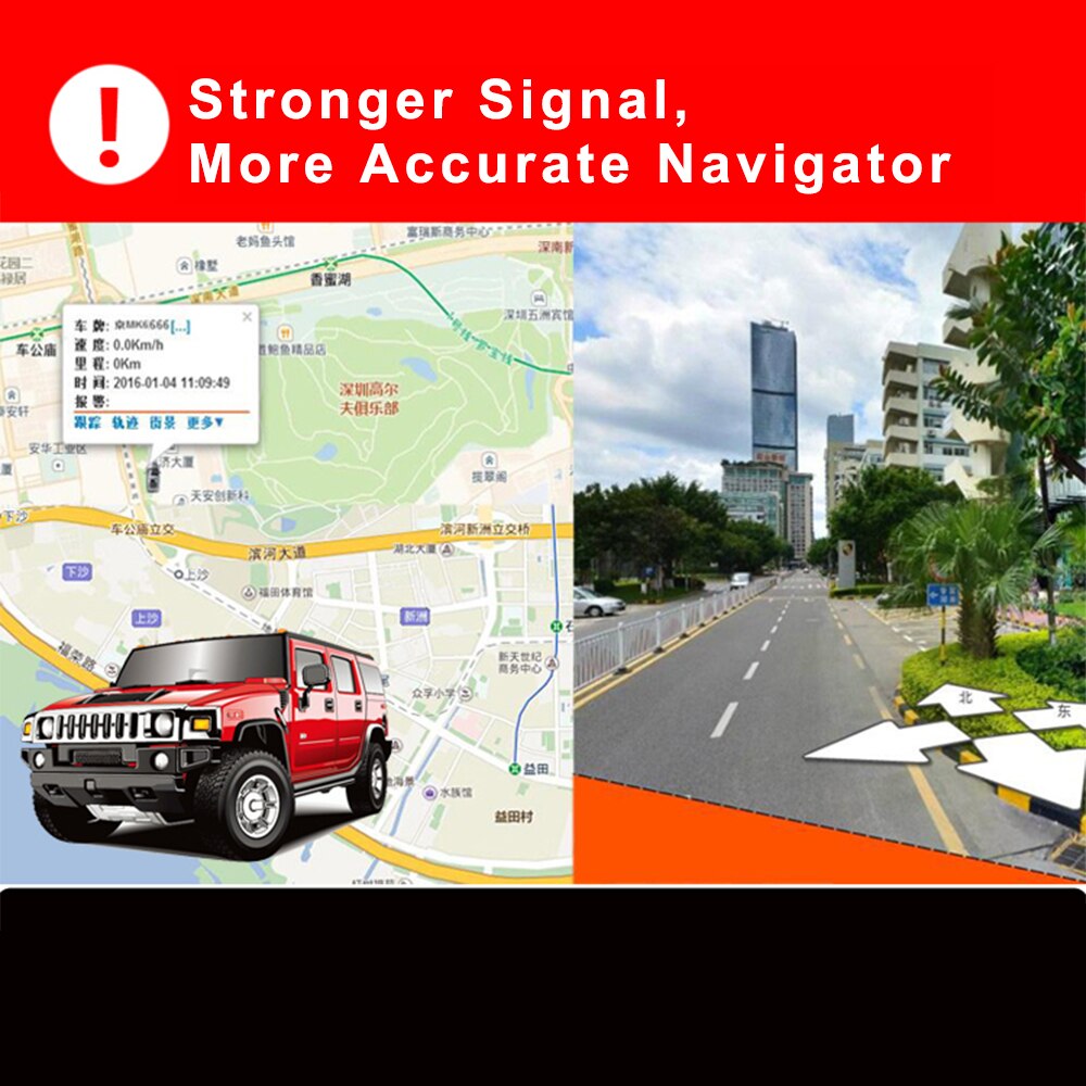 Car GPS Signal Repeater Antenna Amplifier Booster Enhance Device For Mobile Phone Navigator Car Navigation