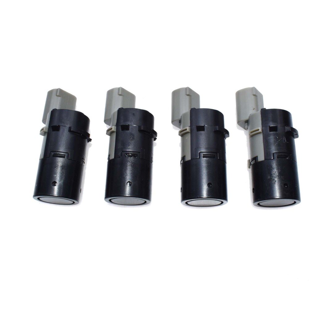 ISANCE 4pcs PDC Parking Sensor Parksensor 66216938739 66206911831 60206911838 For BMW 5er (E39,E60,E61) 6er E63 7er E65 X3