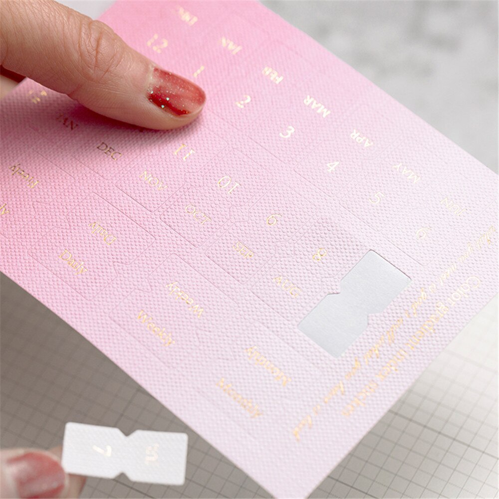 110 arkkia kaltevuus värit indeksi tarrat tee itse scrapbooking tarra luokittele merkit kawaii paperitavarat päivittäinen suunnittelija etikettitarrat