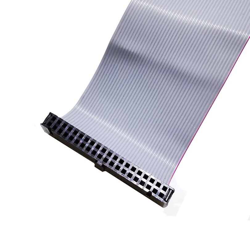 30cm Flexible Flat Cable Hard Disk Drive Data Line 40Pin PC Male to Female IDE Hard Disk Drive Connector Extension Cable C26