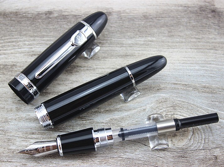 JINHAO 159 Schwarz Geschäft büro Mittel Feder Brunnen Stift Neue
