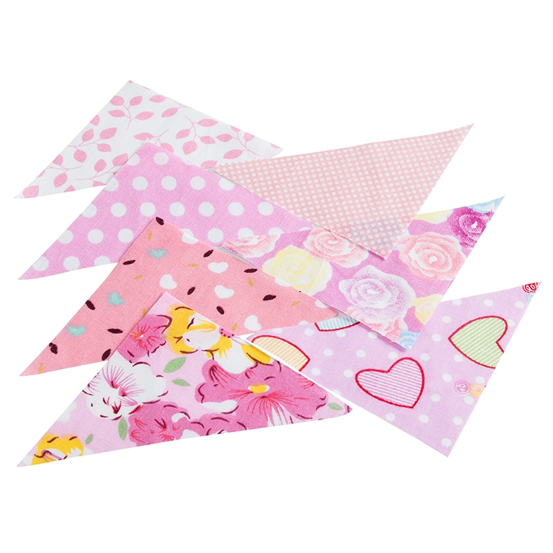 7 unids/lote Hexagonal y redondo yoyo impreso tela de algodón Patchwork telas acolchado para coser muñeca accesorios caseros TJ0425