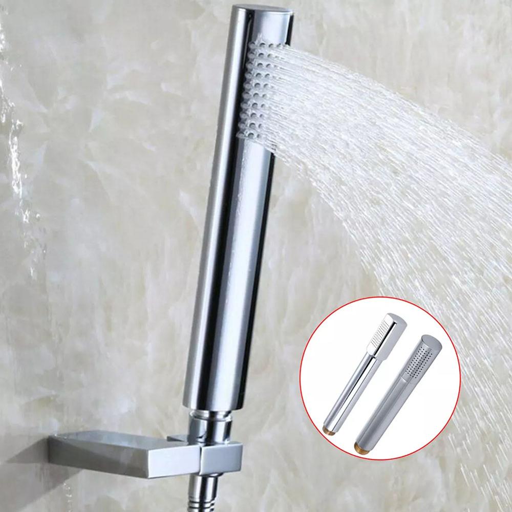 Rain Shower Head Shower Head High Pressure Modern Chrome-Plating Easy Installation Handheld Shower Head Bathroom Accessories