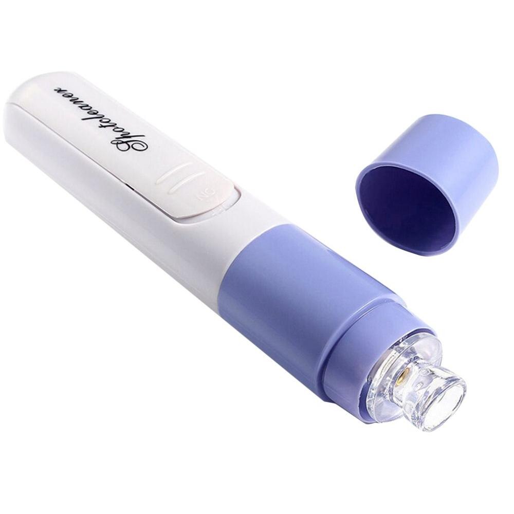 Mini Portable Blackhead Remover Tool Vacuum Extractor Acne Suction Exfoliating Pore Cleanser Beauty Instrument: blue