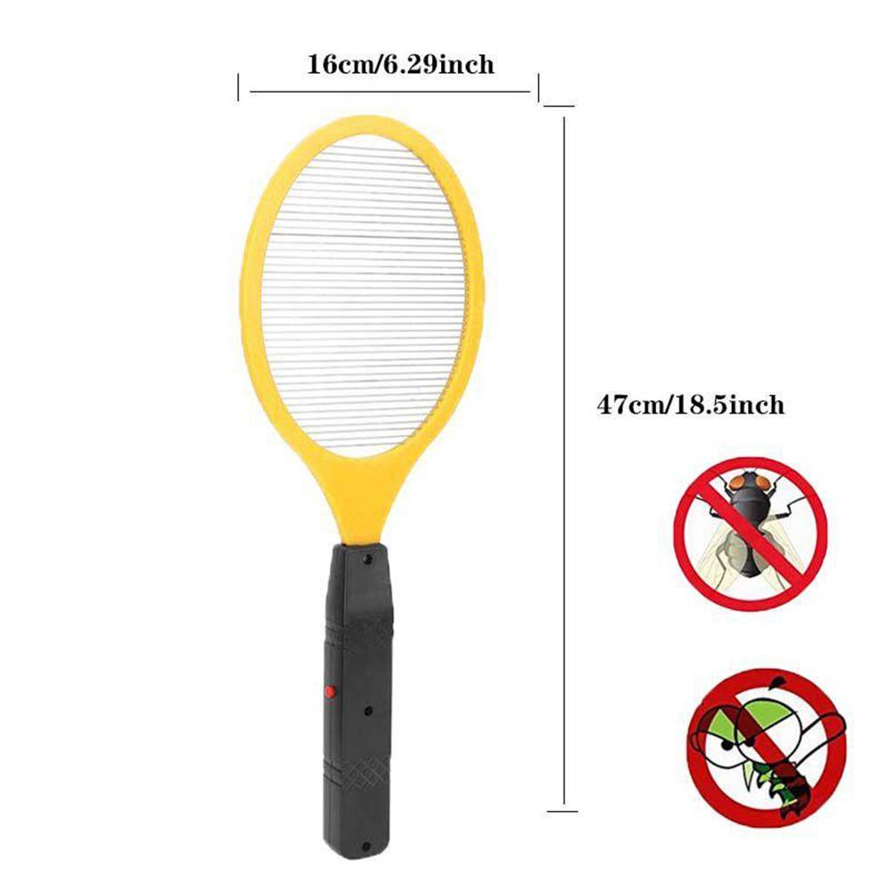 Enkellaags Elektrische Muggenmepper Racket Vliegenmepper Friteuse Vliegt Snoerloze Gereedschappen Bug Batterij Baby Power Slaap Insecten Nacht
