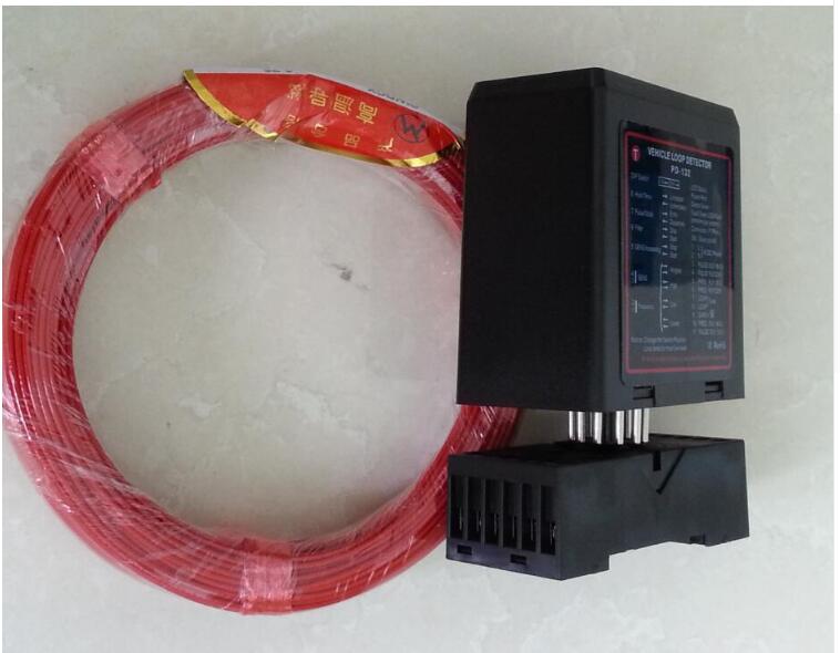 1.0mm 100m/lot Traffic Inductive Loop Vehicle Detector wire +black single loop detector for door/gate opener