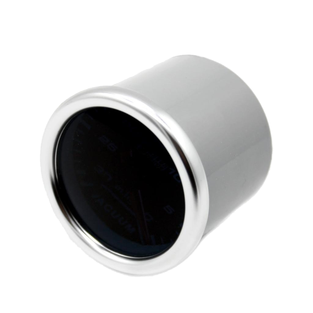 Car /Motorcycle 2inch Smoke Len LED Indicator Vacuum Gauge Meter