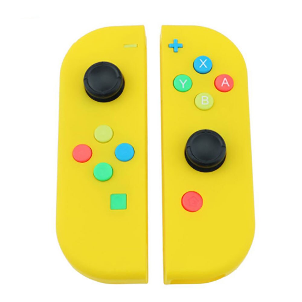 JCD Best price Available Hard Plastic R L Housing Shell Case Cover for Switch NS NX Joy Con Controller for Joy-Con frame: Yellow