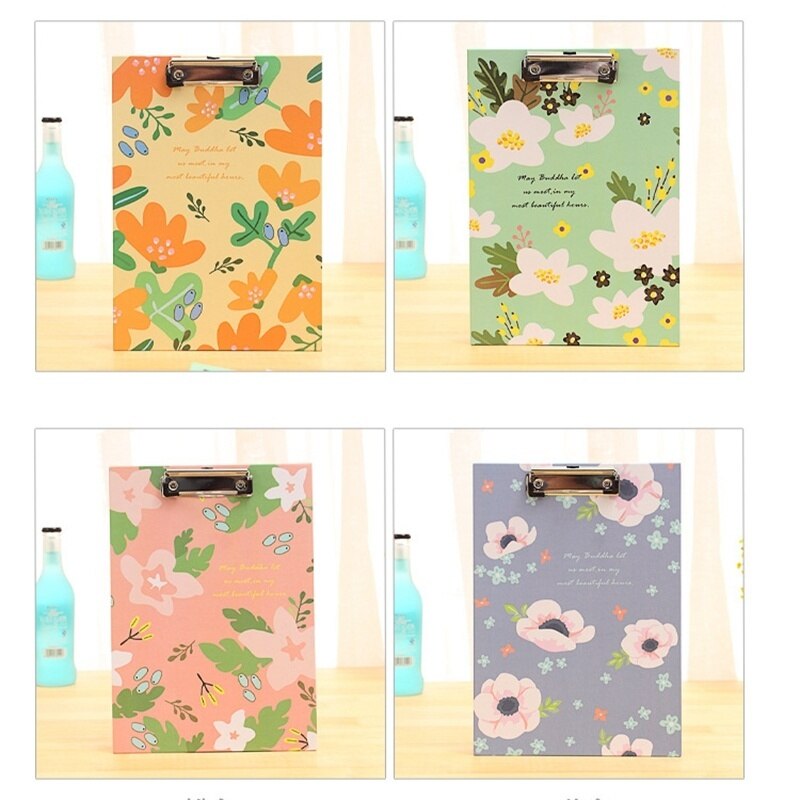 School Supplies A4 Paper Pad Storage Metal Wood Writing Pad ITSYH ZCX-0134