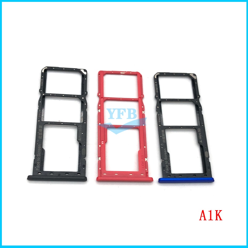 Bandeja de tarjeta SIM Adaptador de soporte de ranura para OPPO A5 A5S lector de tarjetas Reparación de soporte piezas de repuesto