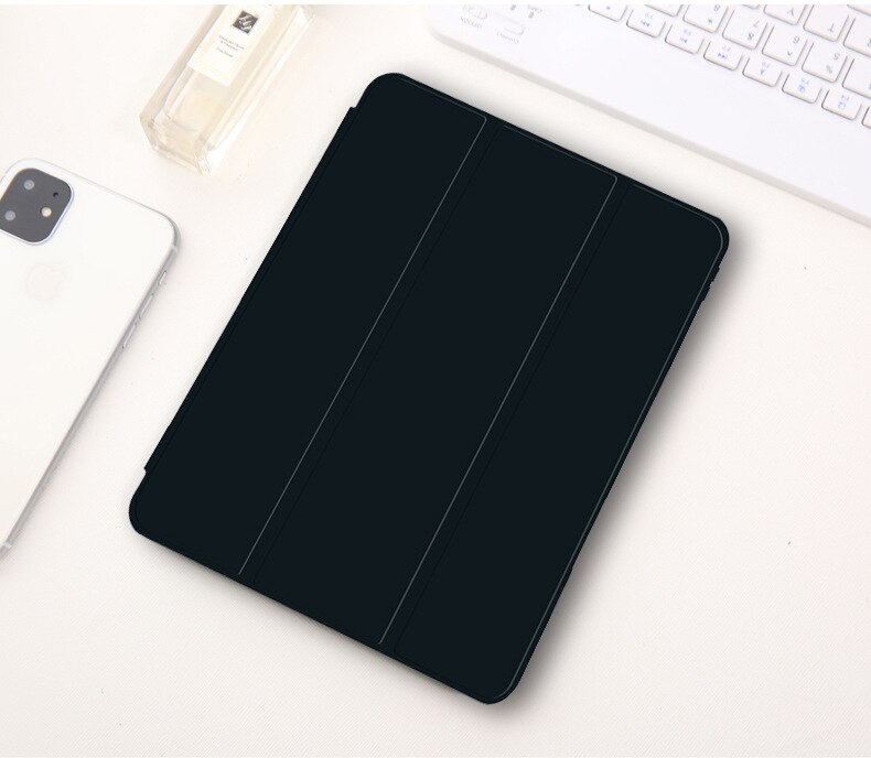 IPad Mini 6 Case odpinany magnetyczny Cove 2021 dla iPad Pro 11 Case 11 12.9 Cal dla iPad Pro 12 9 Case z ołówkiem Holde: Black / Pro12.9 3rd 4th M1