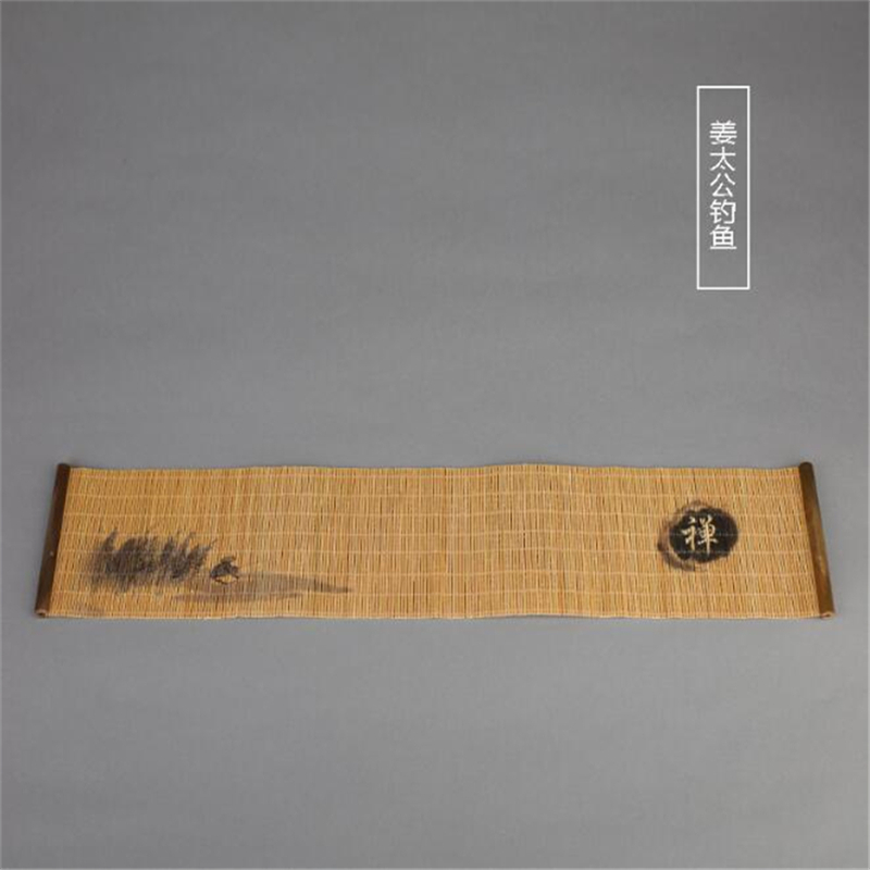 Te bakke serviet klud vandtæt bordløber te måtte te ceremoni tilbehør håndlavet bambus gardin: Mester keung
