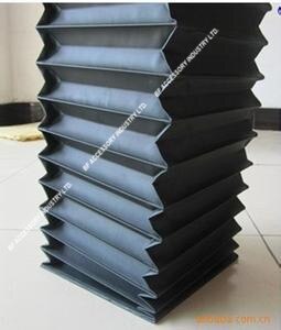 Square flexible accordion protective bellow covers