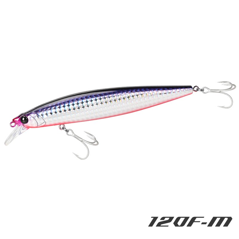 TSURINOYA-señuelo de pesca ultralargo, cebo duro de Pesca de Mar, peso de tungsteno, 120F, 120mm, 19g: 120F-M