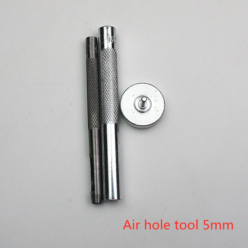 1 Set Handgemaakte Metalen Oogjes Mold Tool 4-14Mm Oogjes Tool Grommet Installatie Carbon Staal Diy Lederen Oogje tool Accessoires: tool 5mm