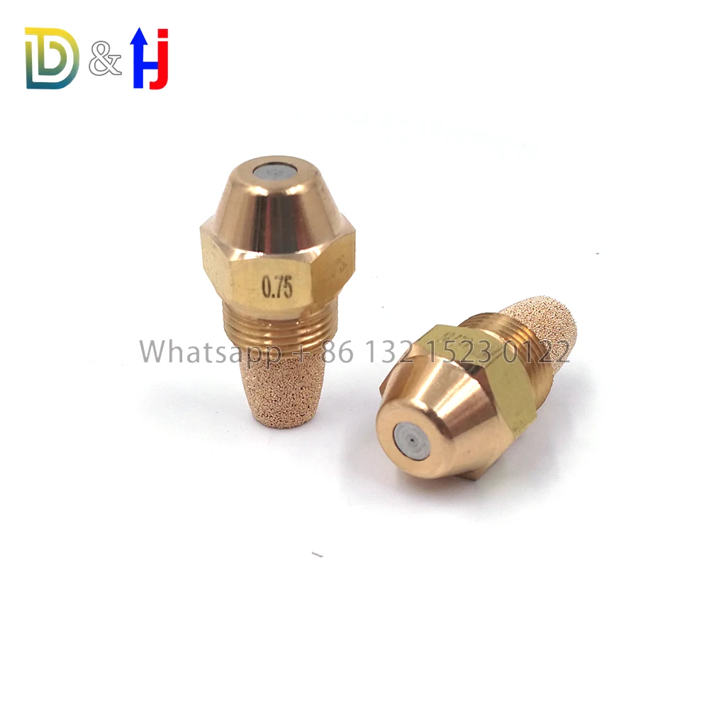 Messing 9/16 Diesel Injectoren Nozzle 60 graden Oliebrander Nozzle Zware, brandstofbrander nozzle sproeikop