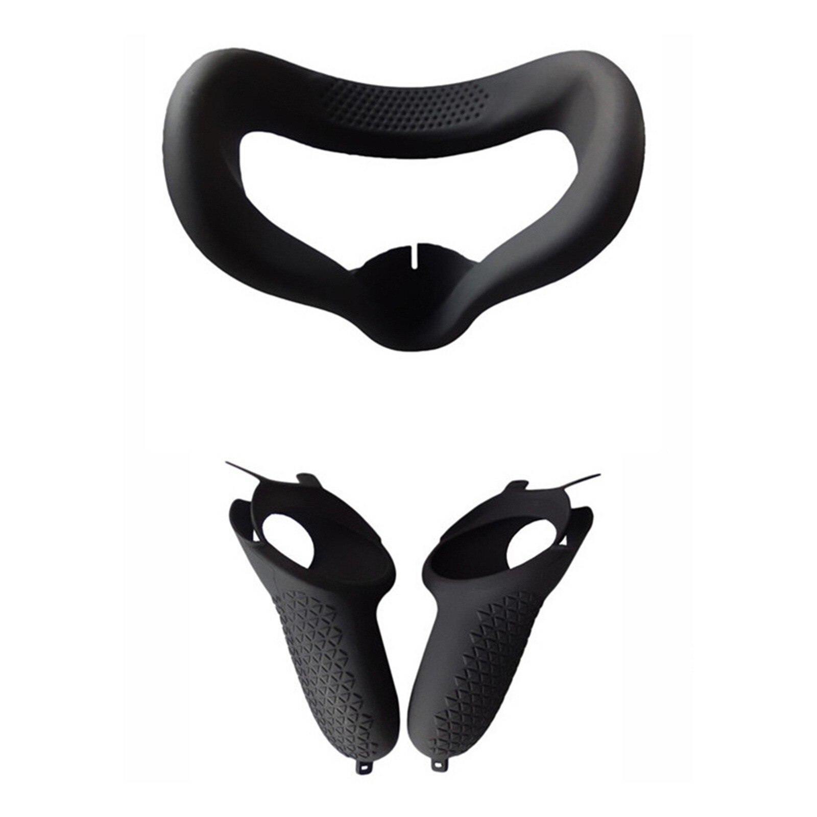 Handvat Beschermhoes Voor Oculus Quest 2 Vr Controller Handvat Grip Case Siliconen Eye Cover Case Pad d18