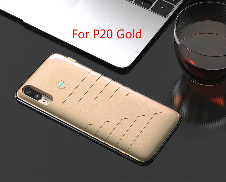 NENG – coque de téléphone portable avec batterie 6800 mAh, étui de chargeur pour huawei P20 Pro: For P20 Gold