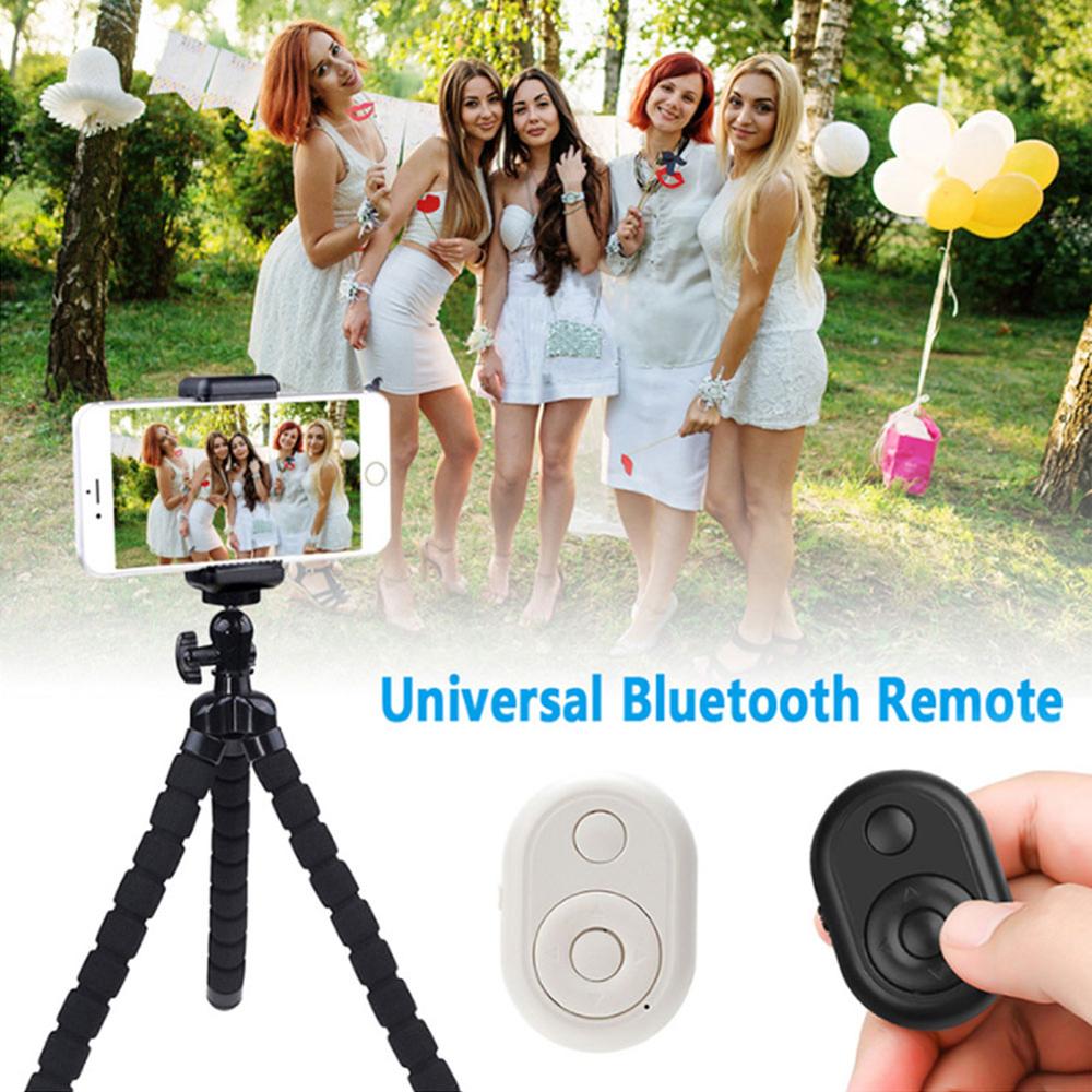 HitTime rilascio Video di registrazione dell&#39;otturatore della fotocamera con telecomando per Selfie Wireless compatibile con Bluetooth per Smartphone Android iphone