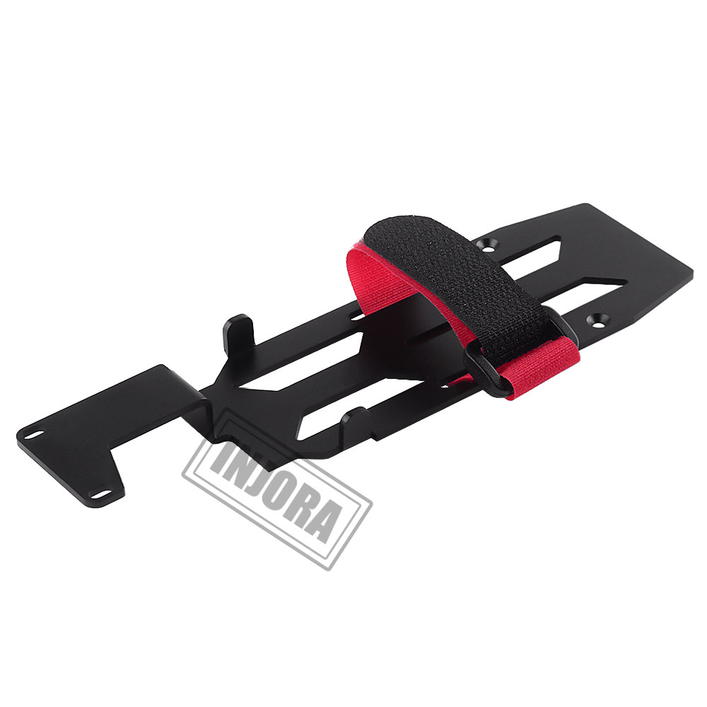INJORA RC Auto Metalen Batterij Montageplaat Lade voor 1/10 RC Crawler Auto TRX-4 TRX4 Upgrade