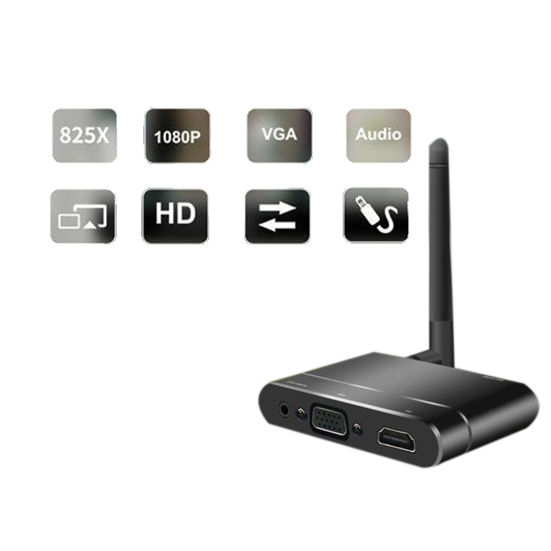 Wireless Wifi HD HDMI VGA AV Display Adapter Miracast Airplay DLNA Screen Mirroring For Iphone XR IOS Android Phones